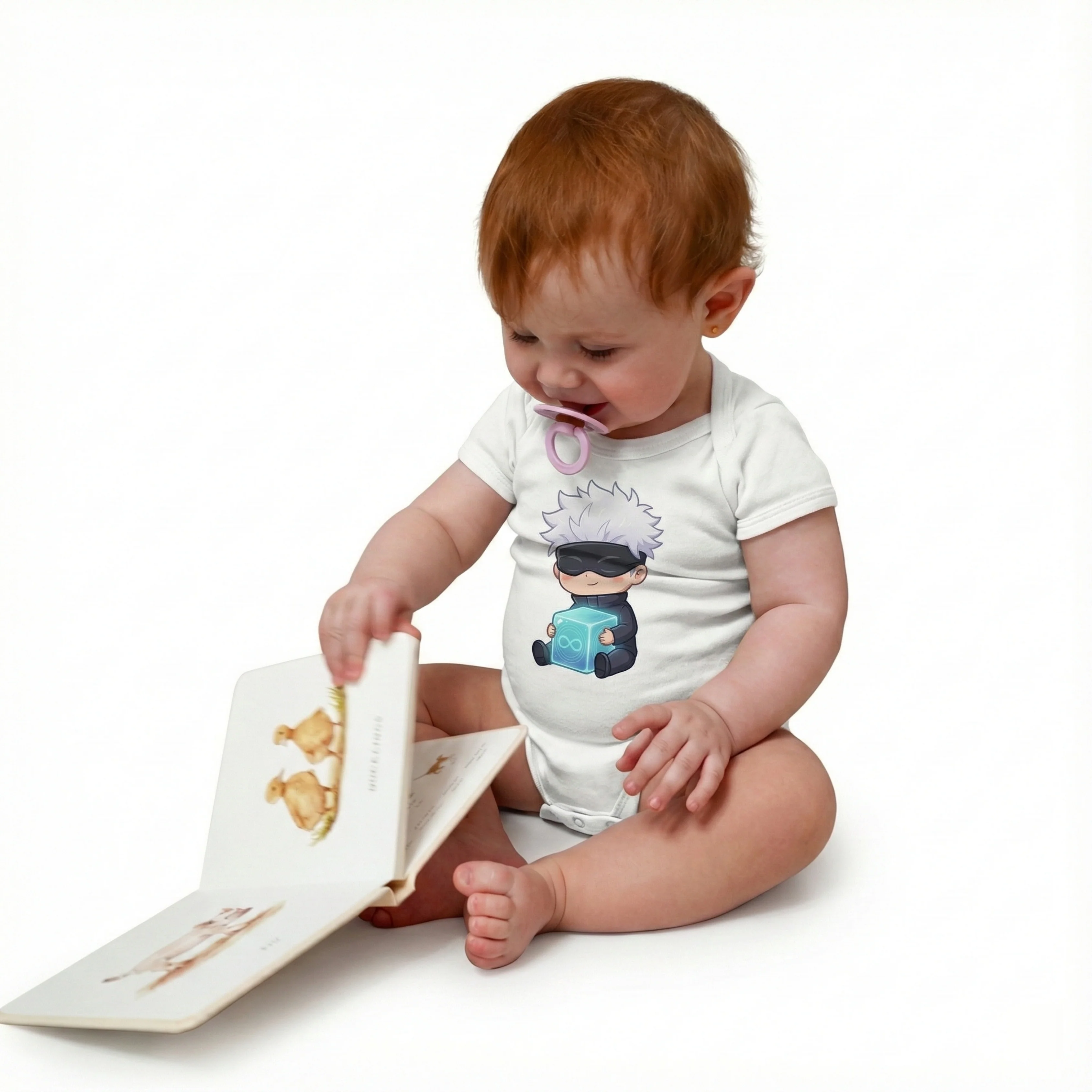 AMA™ Сhibi Gojo Kids Bodysuit - Image 2