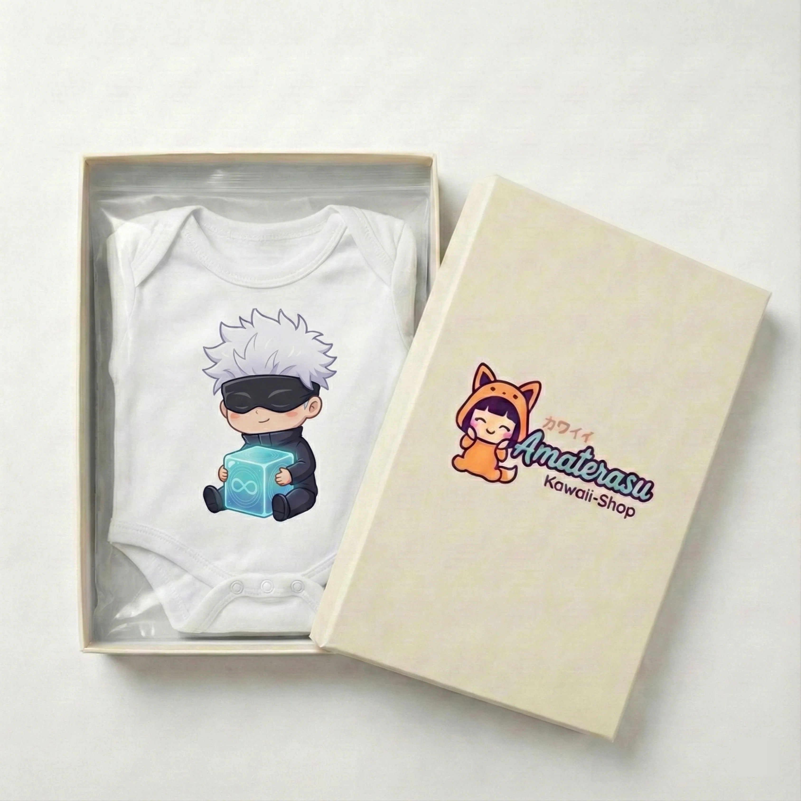 AMA™ Сhibi Gojo Kids Bodysuit - Image 3
