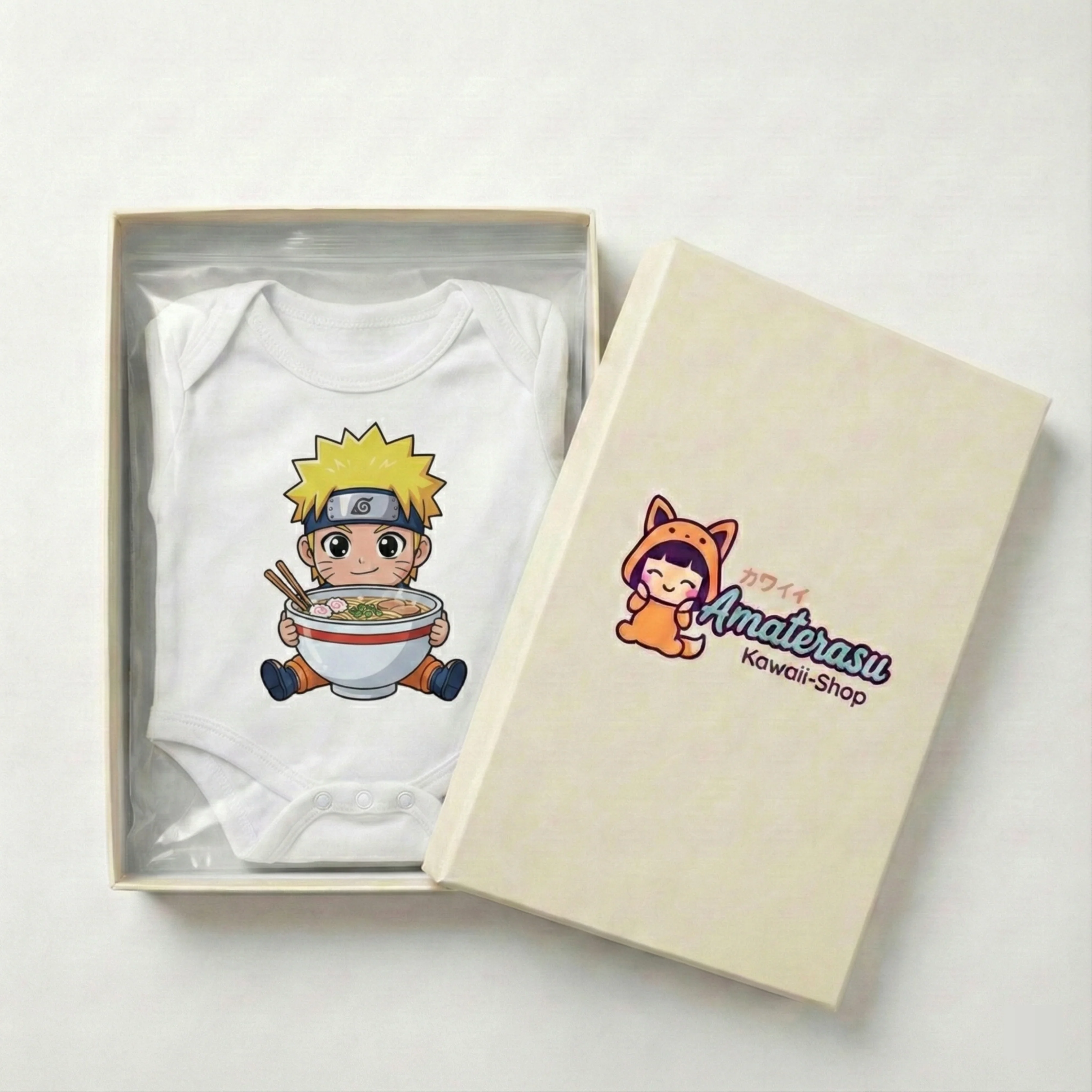 AMA™ Сhibi Naruto Kids Bodysuit - Image 3