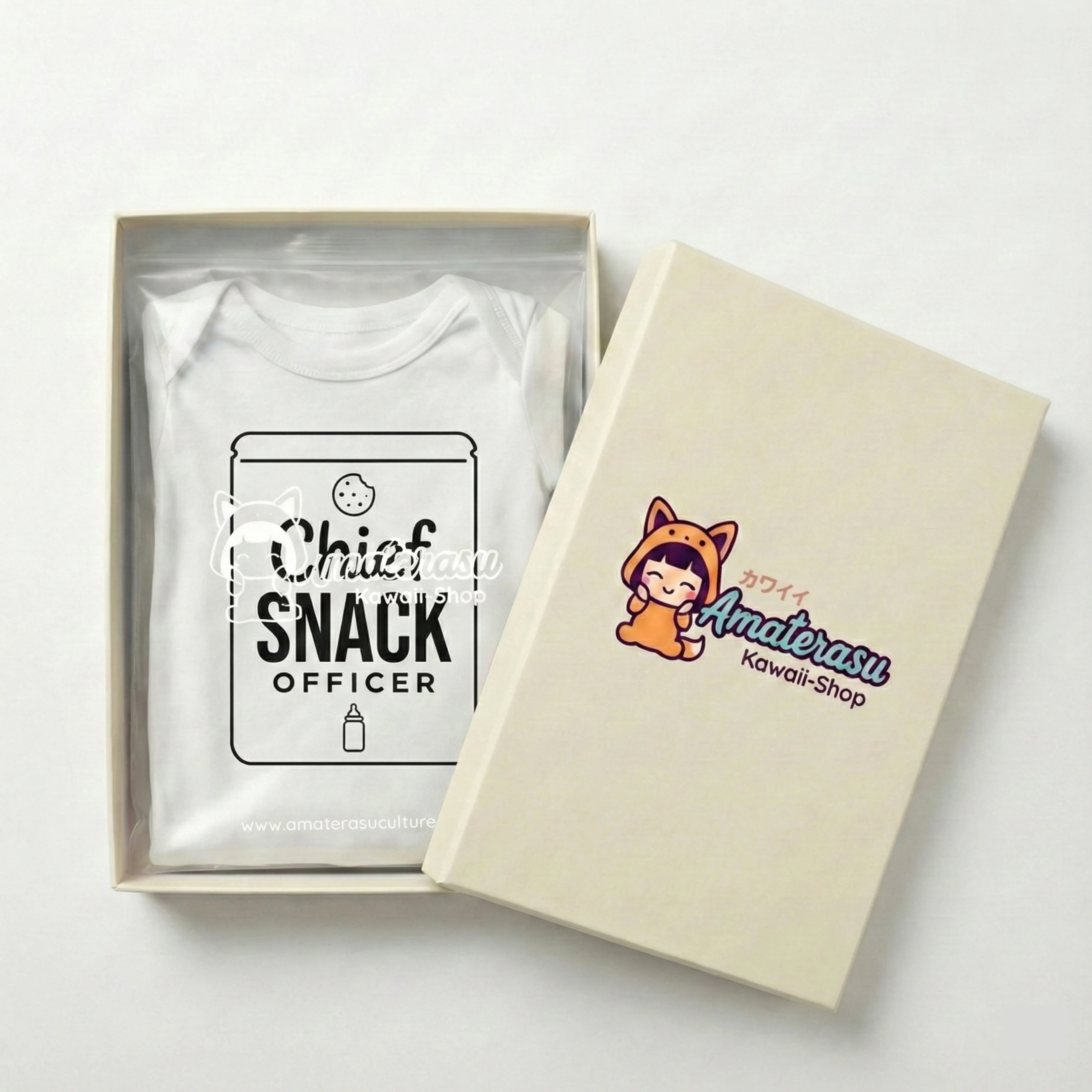 AMA™ "Chief Snack Officer" – Funny Baby Bodysuit - Image 4