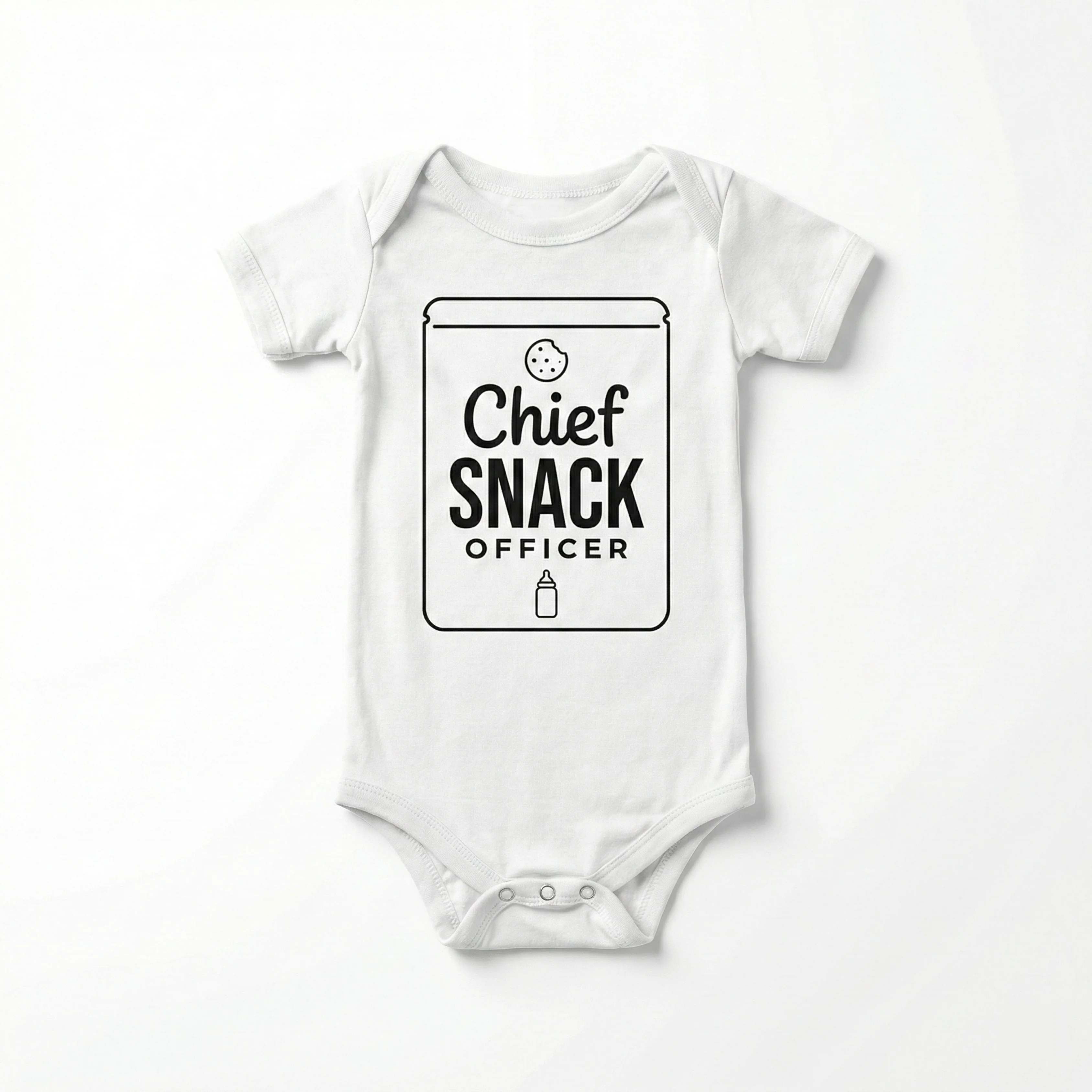 AMA™ "Chief Snack Officer" – Funny Baby Bodysuit - Image 5