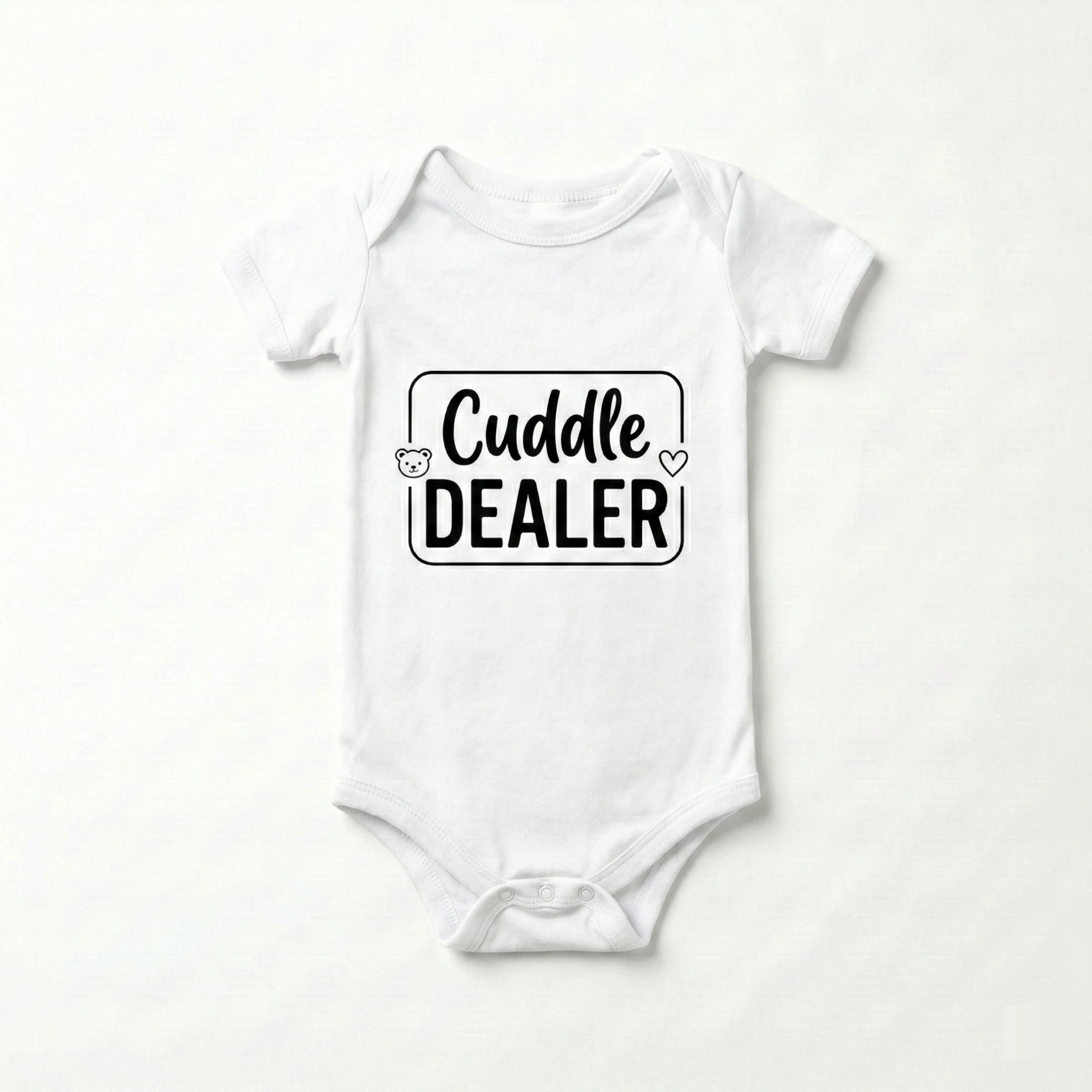AMA™ "Cuddle Dealer" – Funny Baby Bodysuit - Image 5