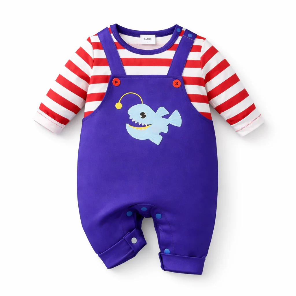 AMA™ Little Anglerfish Kids Onesie - Image 5