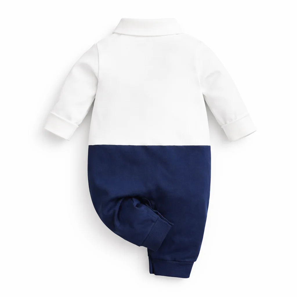 AMA™ Little Argyle Gentleman Kids Onesie - Image 6