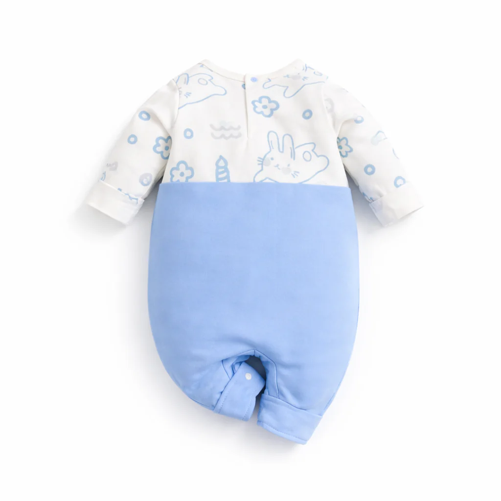 AMA™ Little Blue Bunny Kids Onesie - Image 6