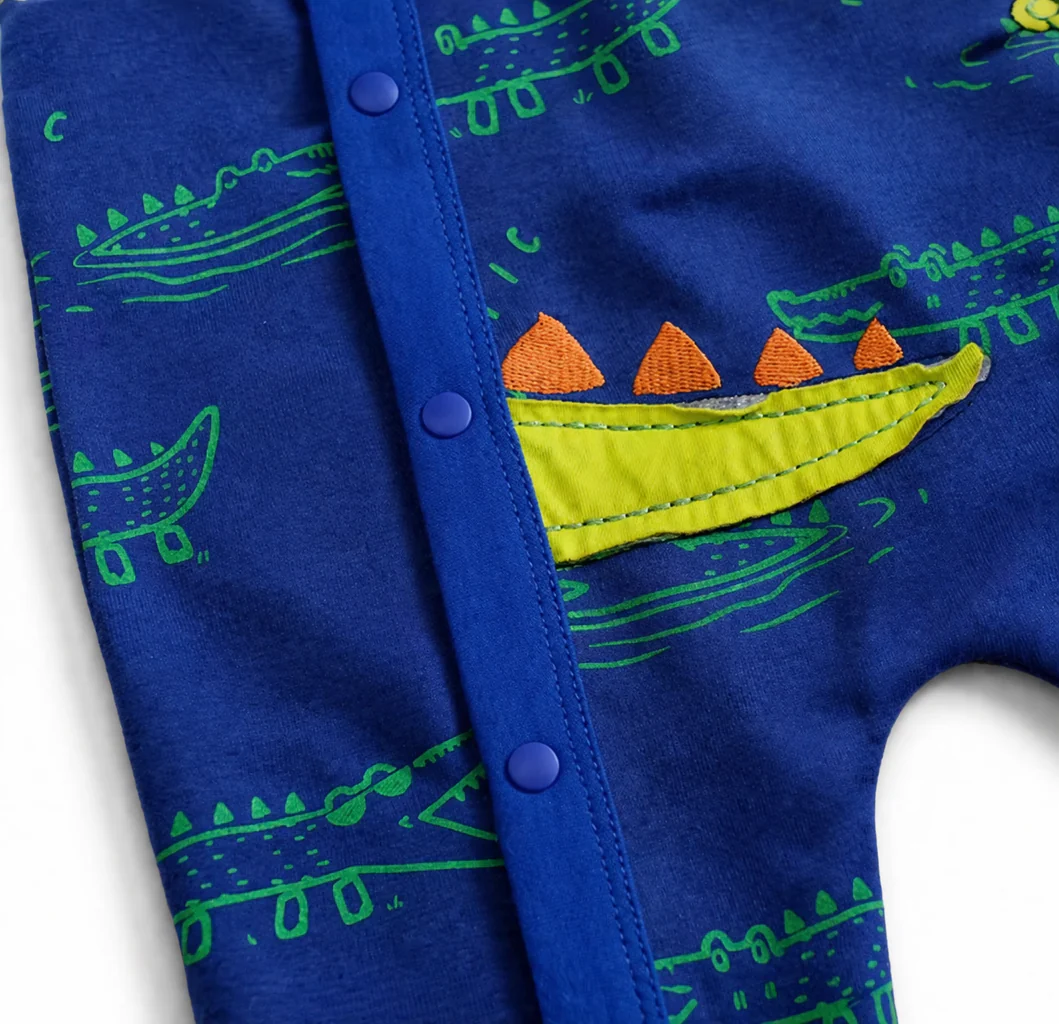 AMA™ Little Crocodile Kids Onesie - Image 7