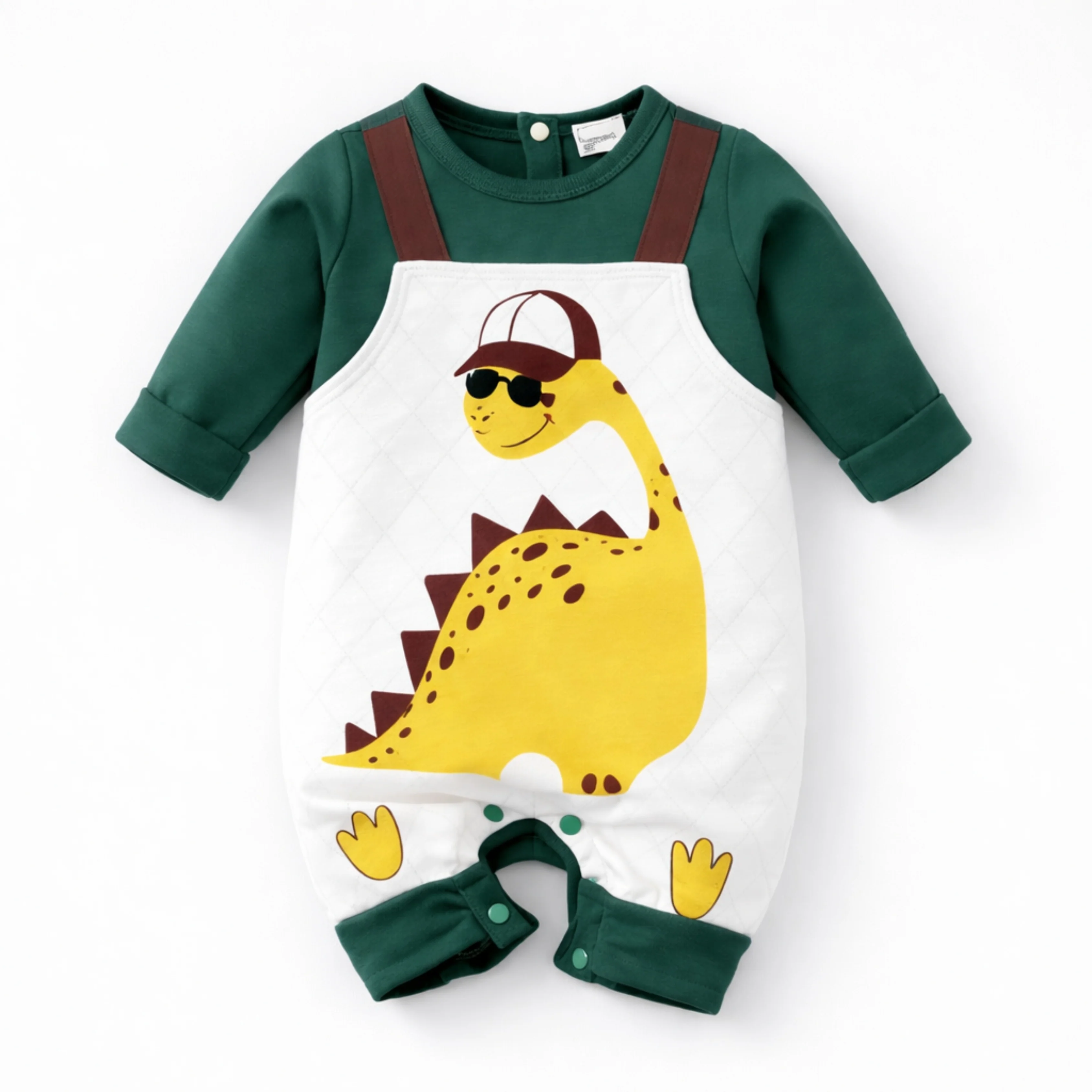 AMA™ Little Dino Explorer Kids Onesie - Image 5