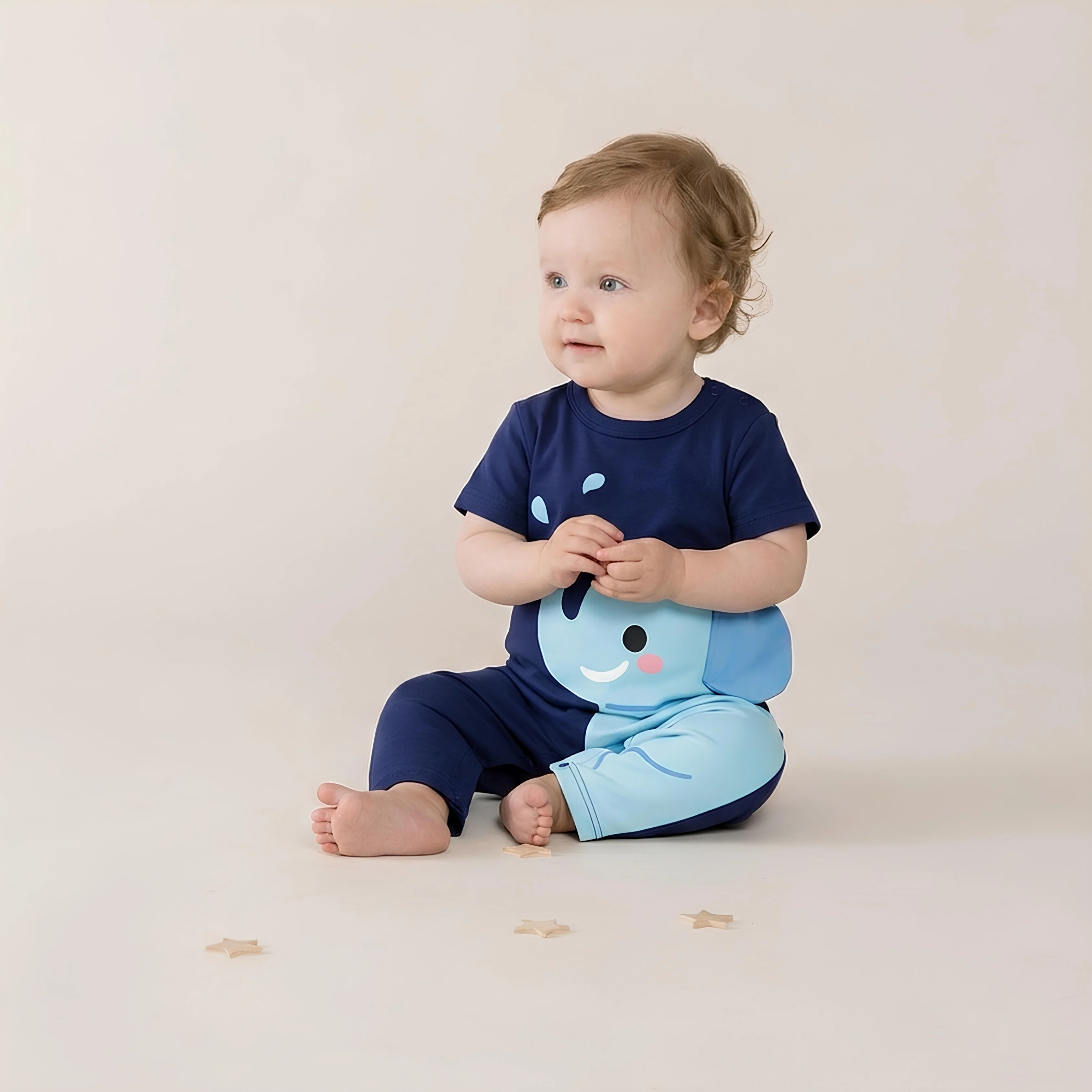 AMA™ Little Elephant Kids Onesie - Image 2