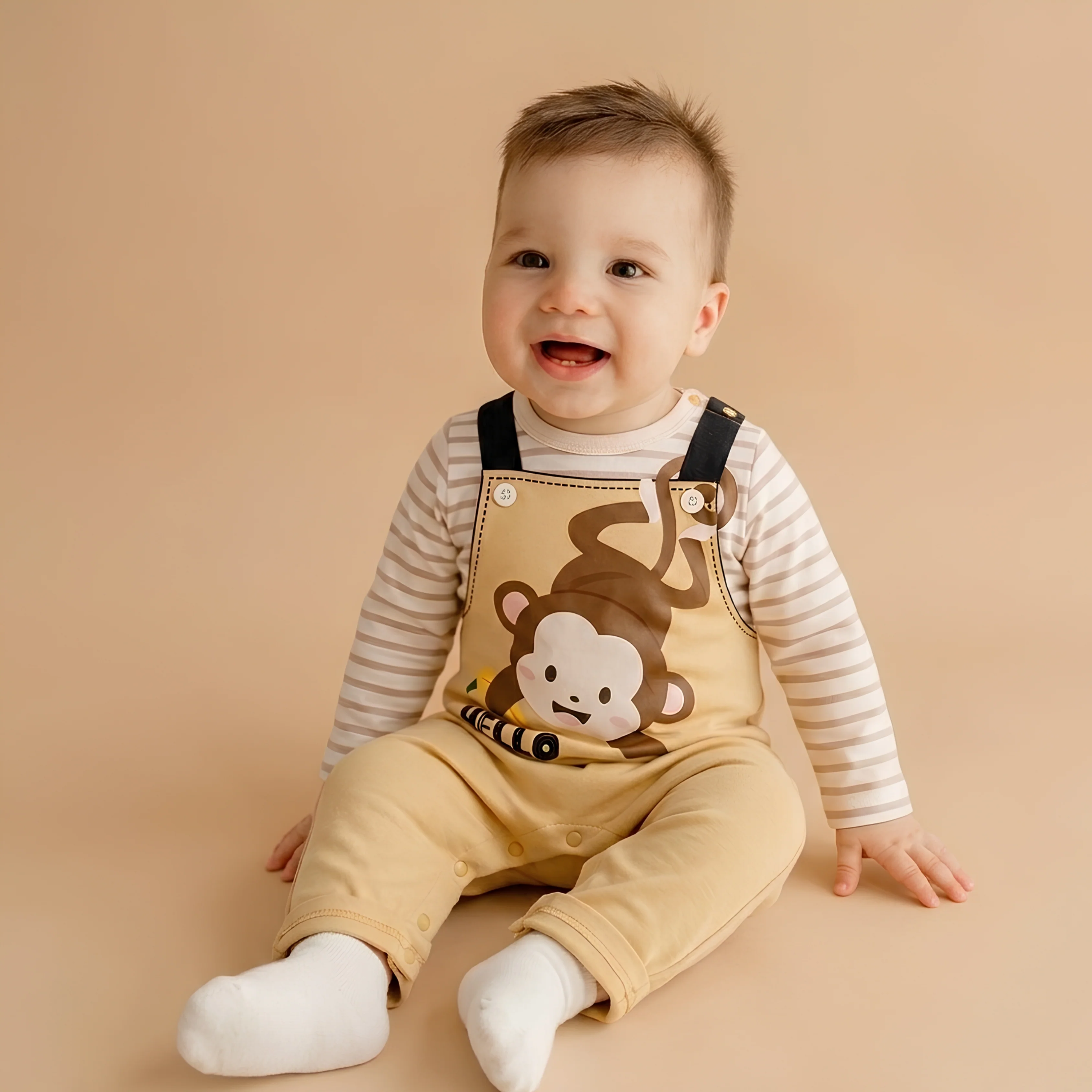 AMA™ Little Monkey Kids Onesie - Image 2