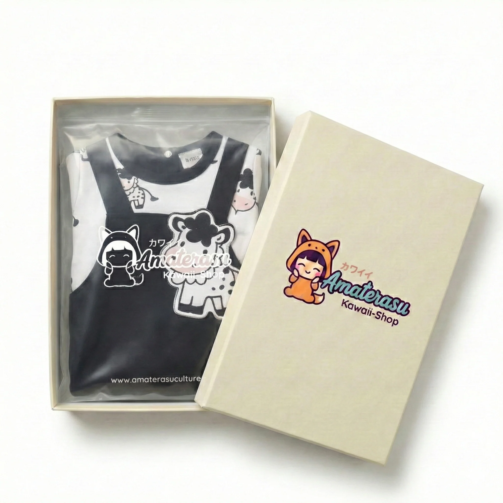 AMA™ Little Moo Cow Kids Onesie - Image 4