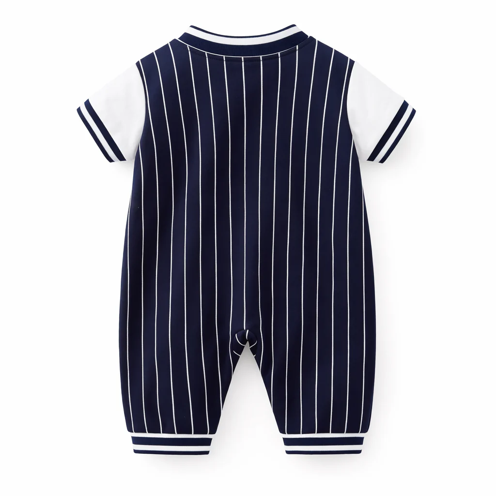 AMA™ Little MVP Pinstripe Kids Onesie - Image 6