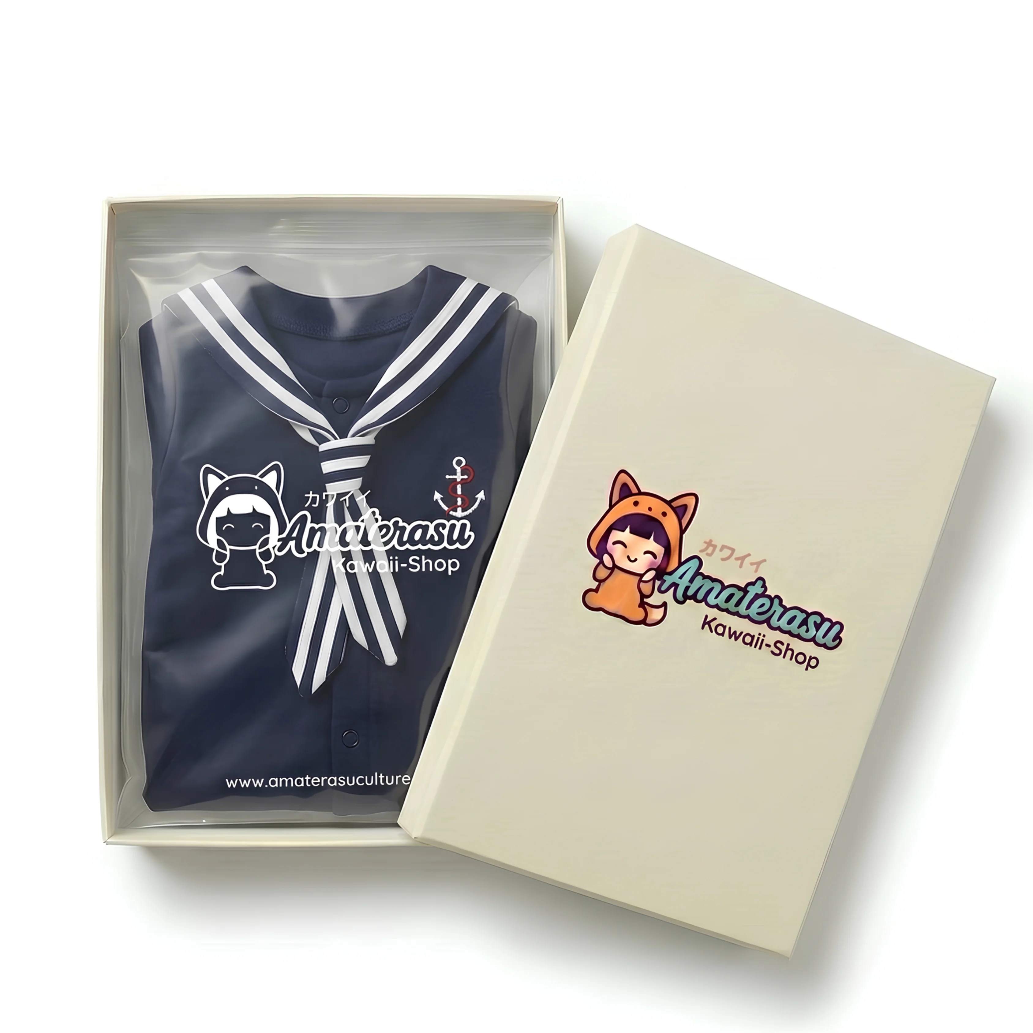 AMA™ Little Navy Sailor Kids Onesie - Image 3