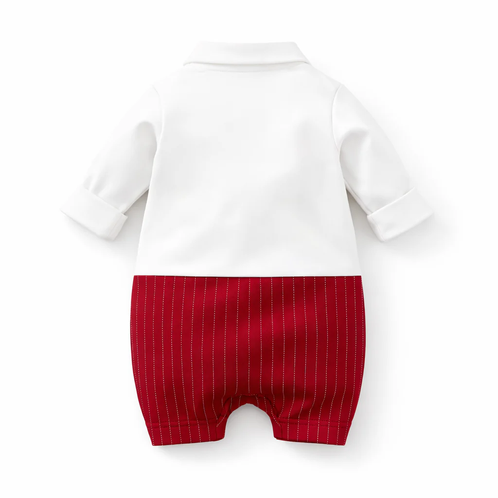 AMA™ Little Red Gentleman Kids Onesie - Image 6