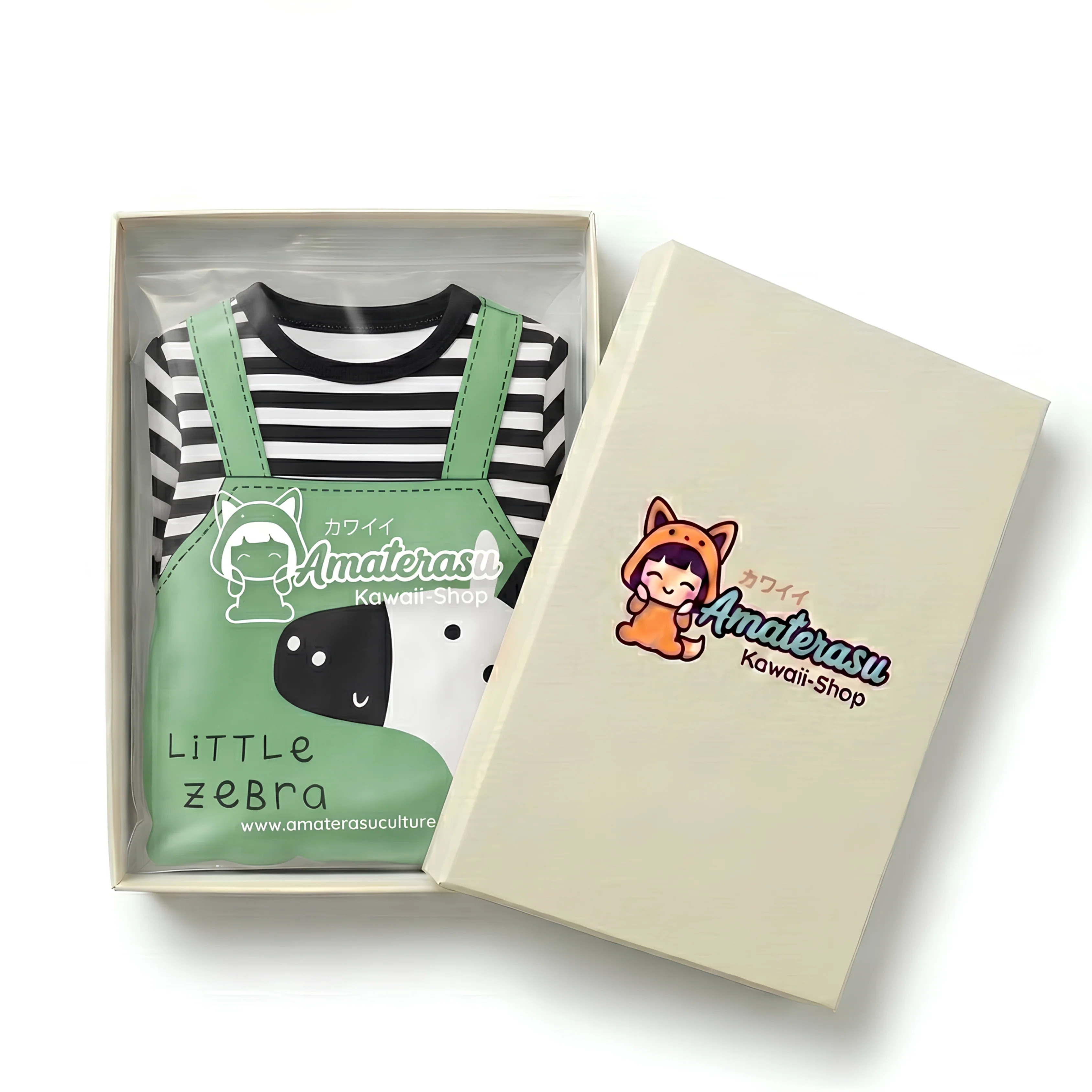 AMA™ Little Safari Zebra Kids Onesie - Image 3
