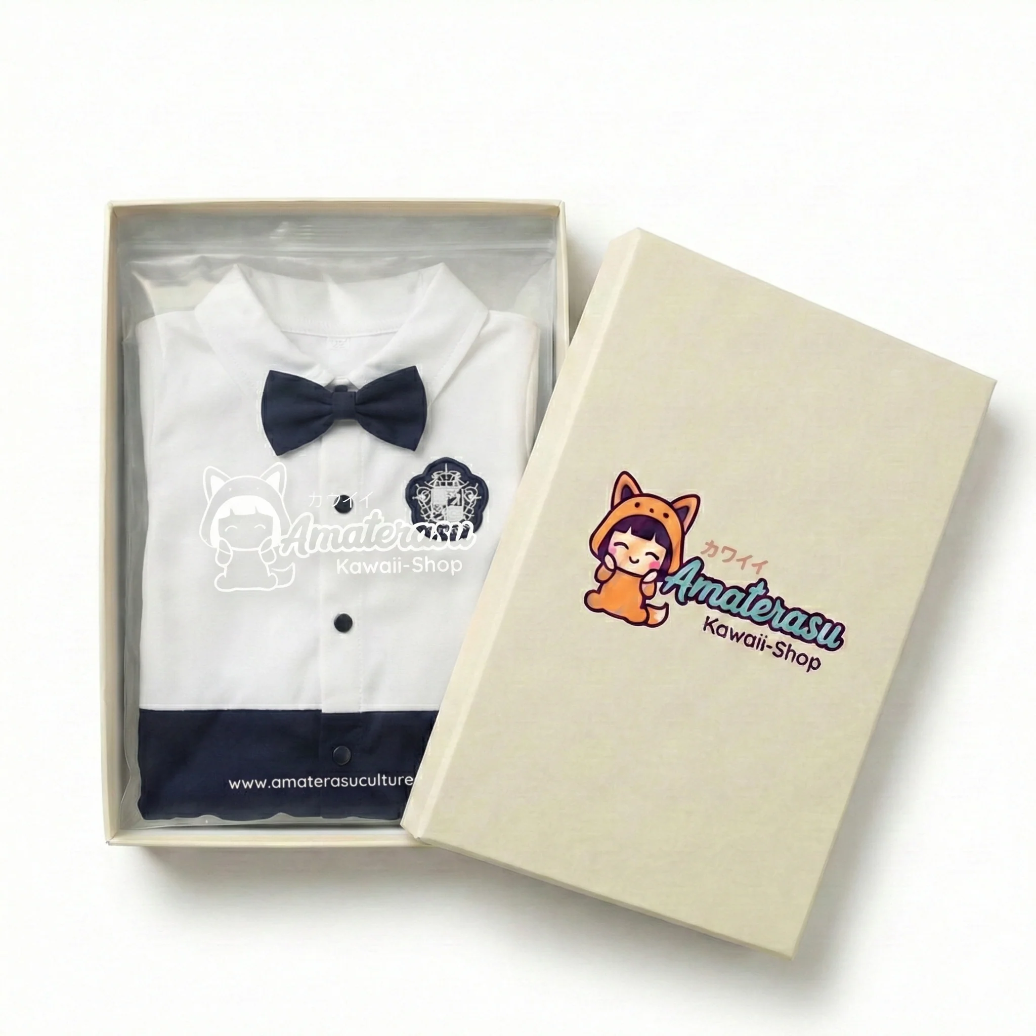 AMA™ Little Sailor Gentleman Kids Onesie - Image 4