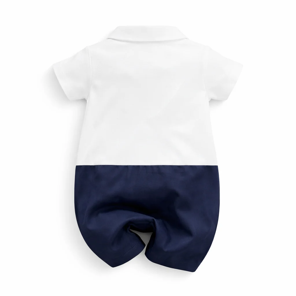 AMA™ Little Sailor Gentleman Kids Onesie - Image 6