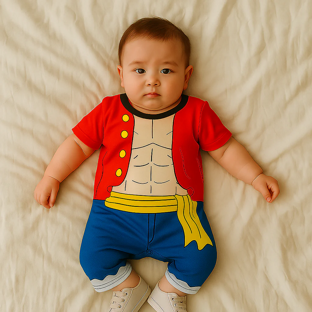AMA™ Little Luffy Kids Onesie - Image 13