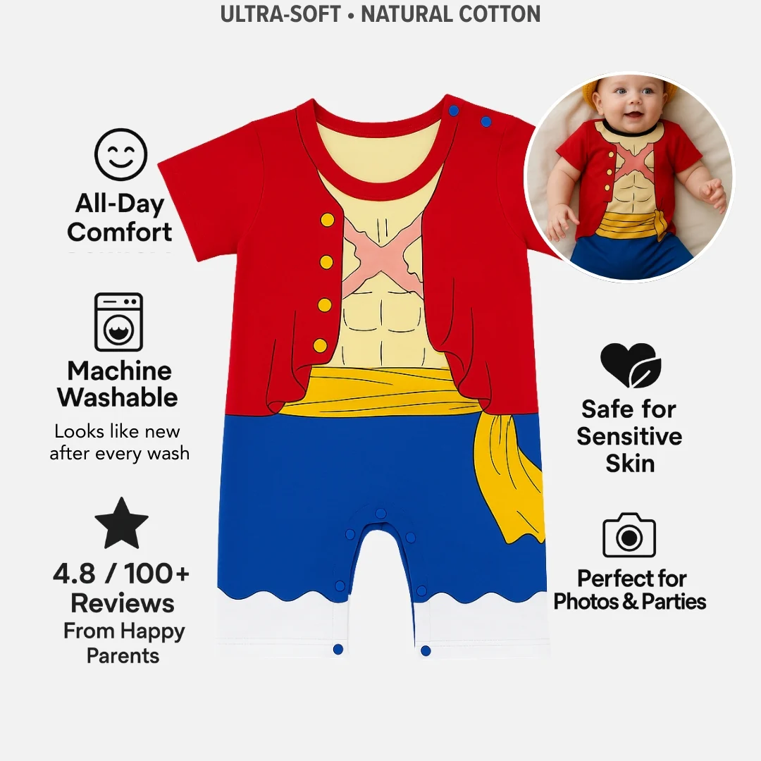 AMA™ Little Luffy Kids Onesie - Image 3